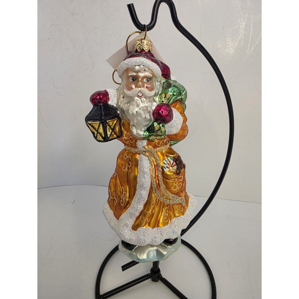Christopher Radko 2000 Presents From the Past Junior League Santa Ornament